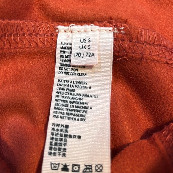 Free People woman’s rust colored shorts - Picture 5 of 9